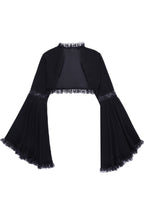 Lace Edge Bell Sleeve Cardigans