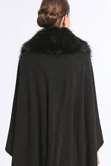 Loose Bat Sleeve Poncho Cloak