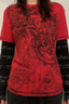Vintage Patchwork Print T-Shirt