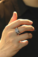 Retro European American God Ring