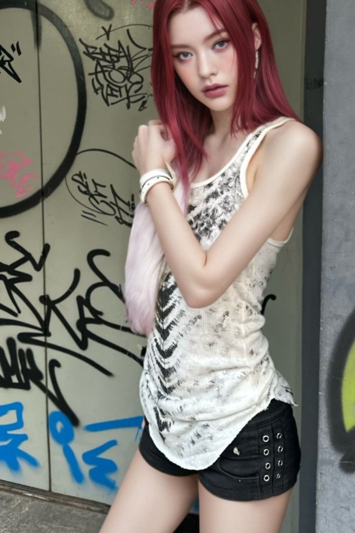 Retro Slim Sexy Niche Summer Tank Tops