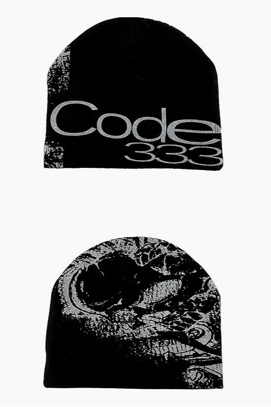 Y2K Dark Retro Knit Hat