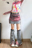 Y2K Sweet Denim Midi Skirt