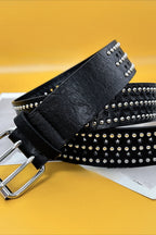 Punk Hip Hop Star Studded Belt
