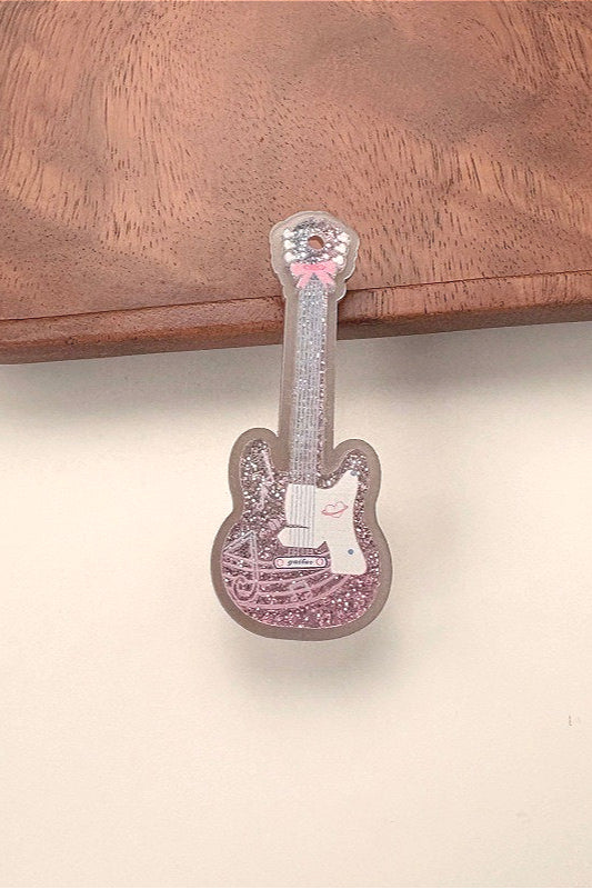 Y2K Cute Double Layer Guitar Hair Accs