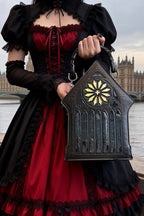 Cathedral Window Gothic Crossbody Bags