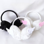 Harajuku Punk Wings Plush Earmuff