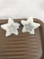 Star Plush Black White Hair Accs