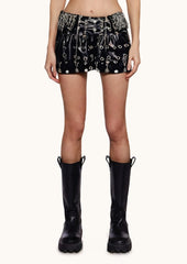 Rivet Star Double-layer Cake Skirt