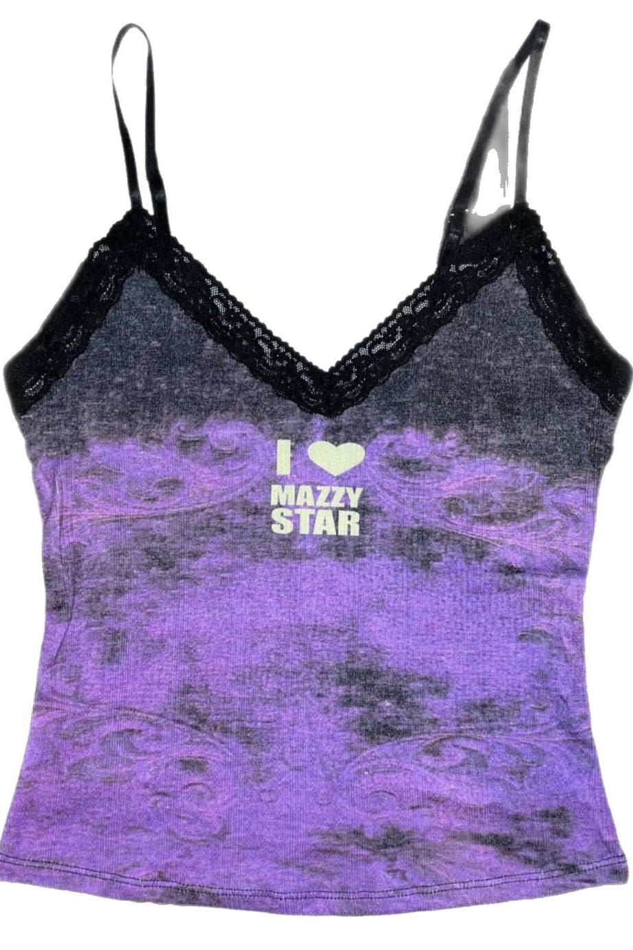 Lace Trim Galaxy Print Cami Top Main image
