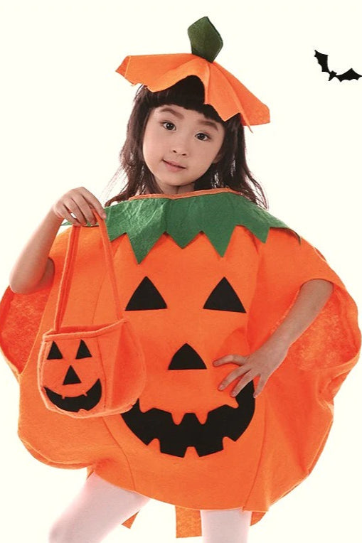 Pumpkin Cosplay Set Kid Halloween Secondary image