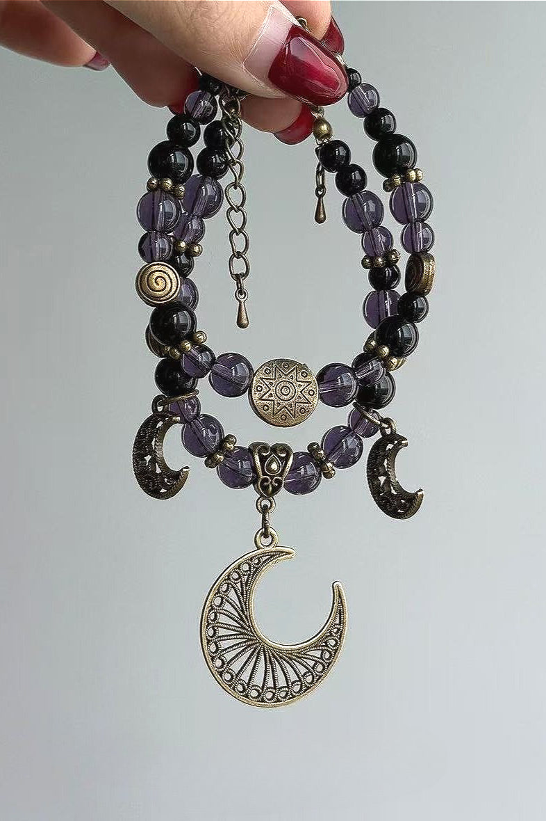 Retro Antique Gold Beaded Bracelet Secondary image