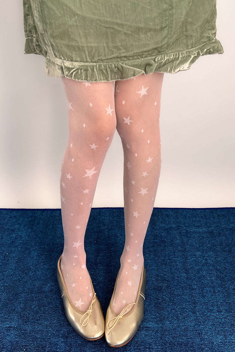 Chic Durable Black Star Tights