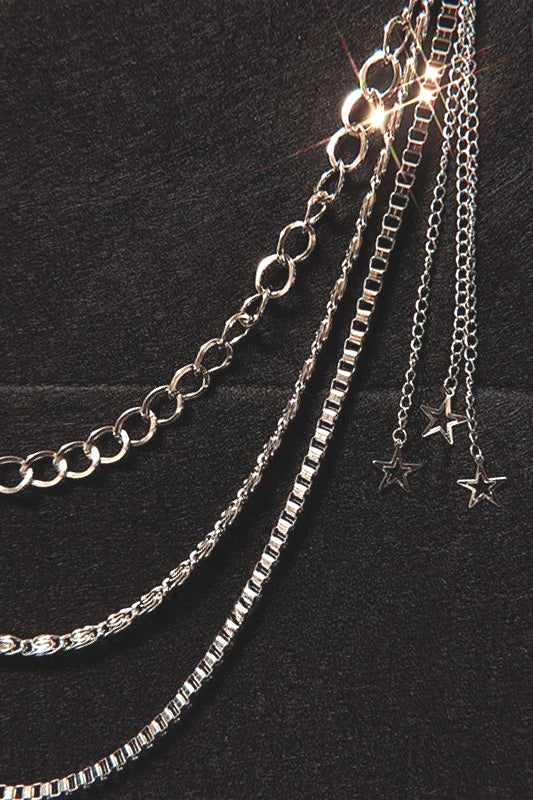 Multi-layer Star Metal Waist Chain Secondary image