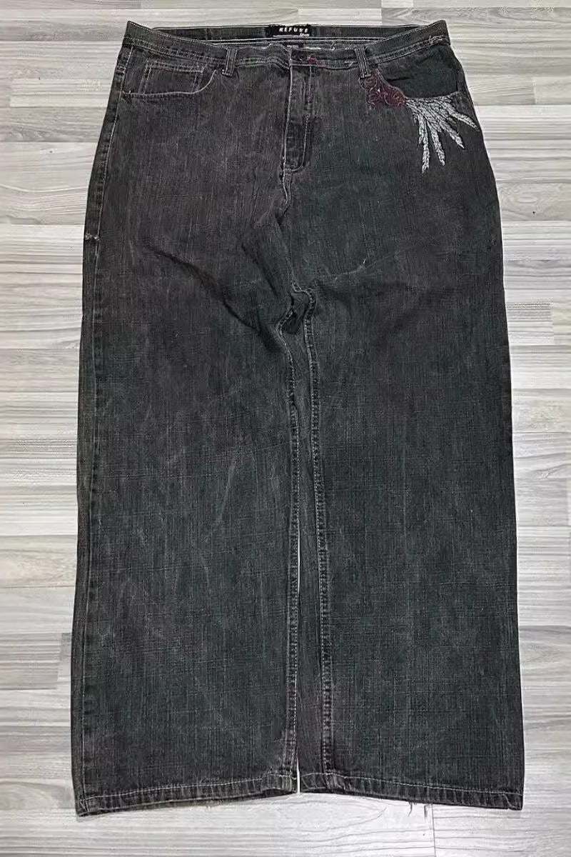 Bigboy Graphic Wide-Leg Jeans