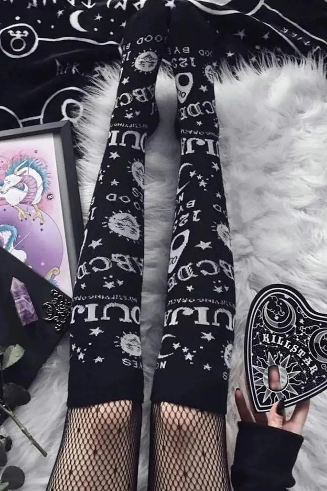 Harajuku Goth Lolita JK High Knee Soft Socks Main image