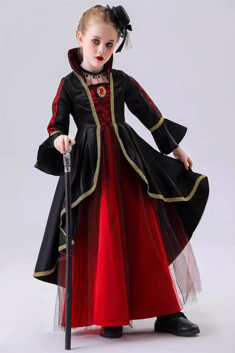 Vampire Princess Kid Halloween Costume Secondary image