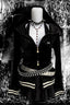Lace Panel Embroidered Zip Hoodie