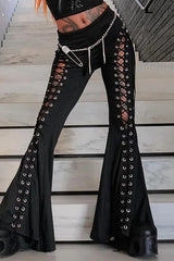 Punk Grunge Denim Cargo Streetwear Pant