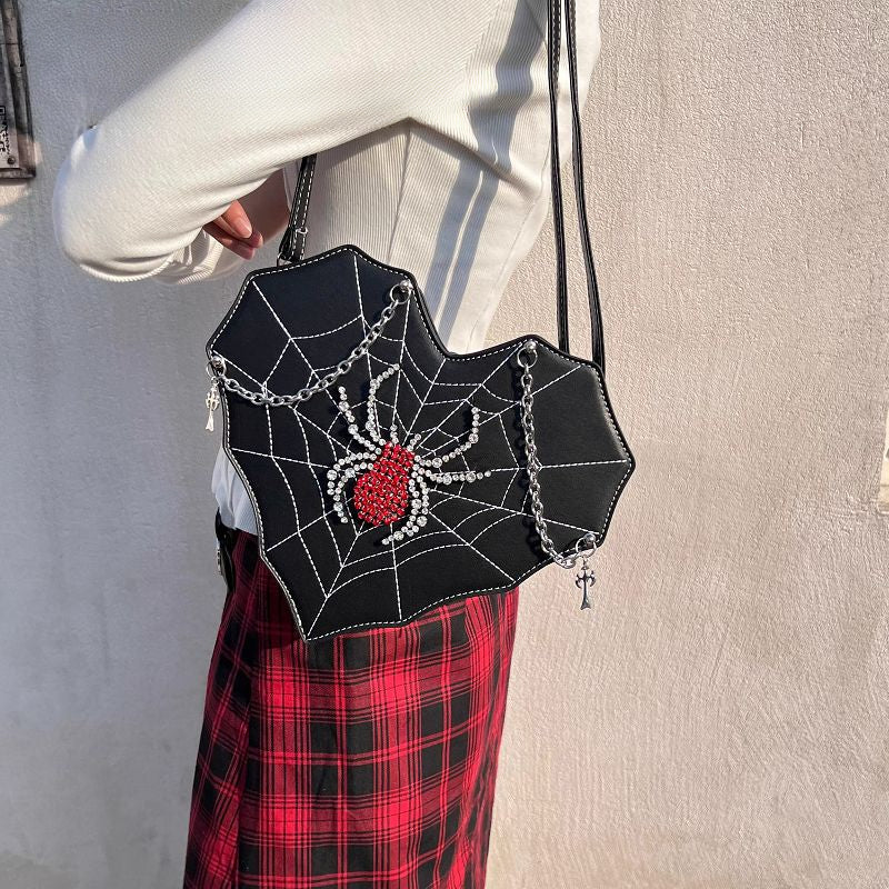 Harajuku Leather Punk Y2K Spider Gothic Lolita Crossbody Bag Secondary image