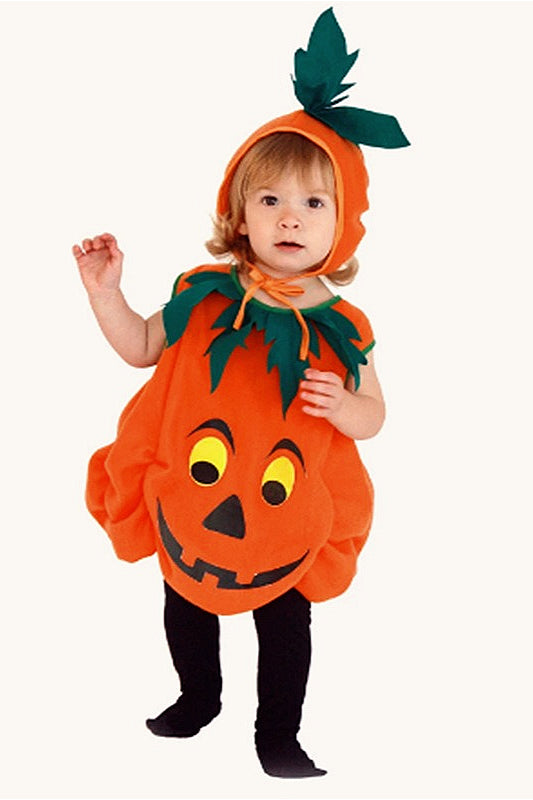 Cute Pumpkin Kid Halloween Costume Main image