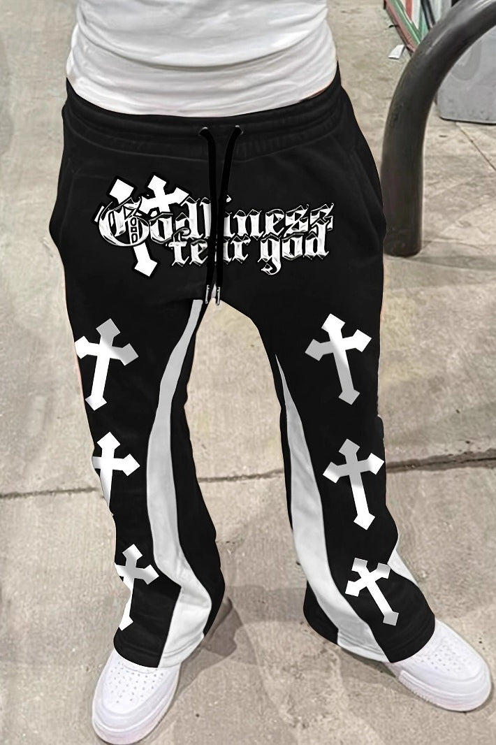 Vintage Loose-Fit Flare Lounge Pants Secondary image