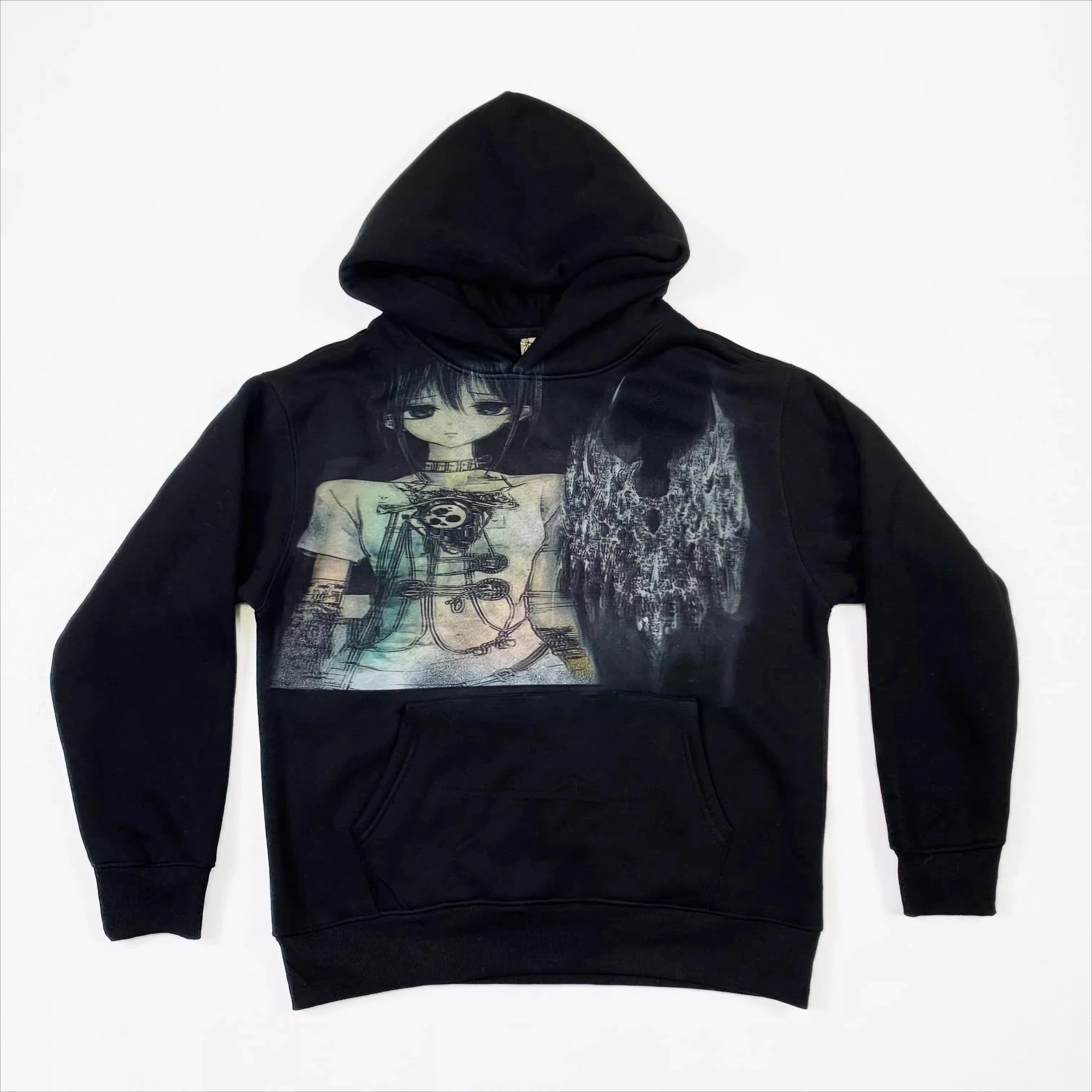 Y2K Grunge Emo Aesthetic Hoodie Secondary image
