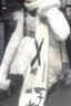 Y2K Black White Japanese Cute Cartoon Long Luxury Warm Autumn Winter Scarf