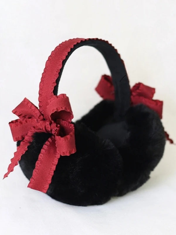 Y2K Lolita Fur Warm Earmuff Secondary image