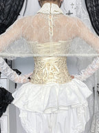 Dark Lace Gothic Cloak