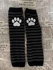 Gothic Lolita Cat's Paw Fingerless Gloves