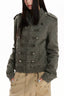 Double Button Washed Denim Jackets