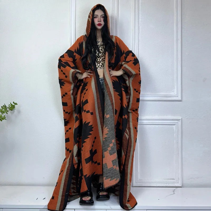 Hooded Thick Cloak