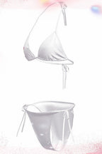 Sexy Gothic Cross Graphic Swimwear