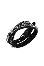 Punk Double Layer Chain Bracelet