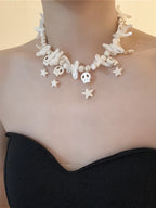 Cartoon Punk Skull Necklace