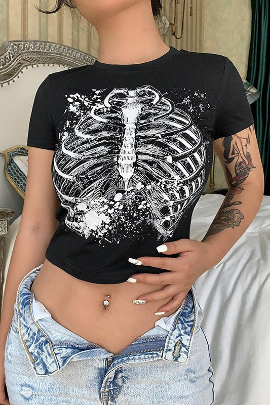 Graphic Slim Fit Short Sleeve T-Shirt Main image