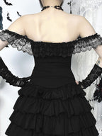Dark Gothic Tube Corset