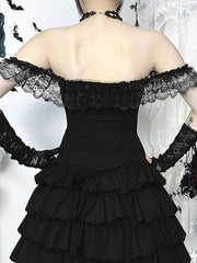 Dark Gothic Tube Corset
