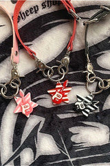 Punk Star Bass Metal Choker Necklace