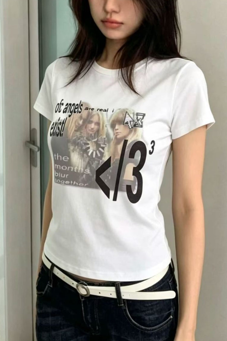 Portrait Collage Short Sleeve T-Shirt