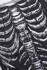 Skull Print Street Style T-Shirt