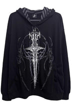 Unisex Y2K Japanese Dark Streetwear Thin Hooded Coat