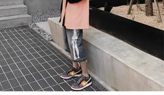 Cross Graphic Embroidery Short