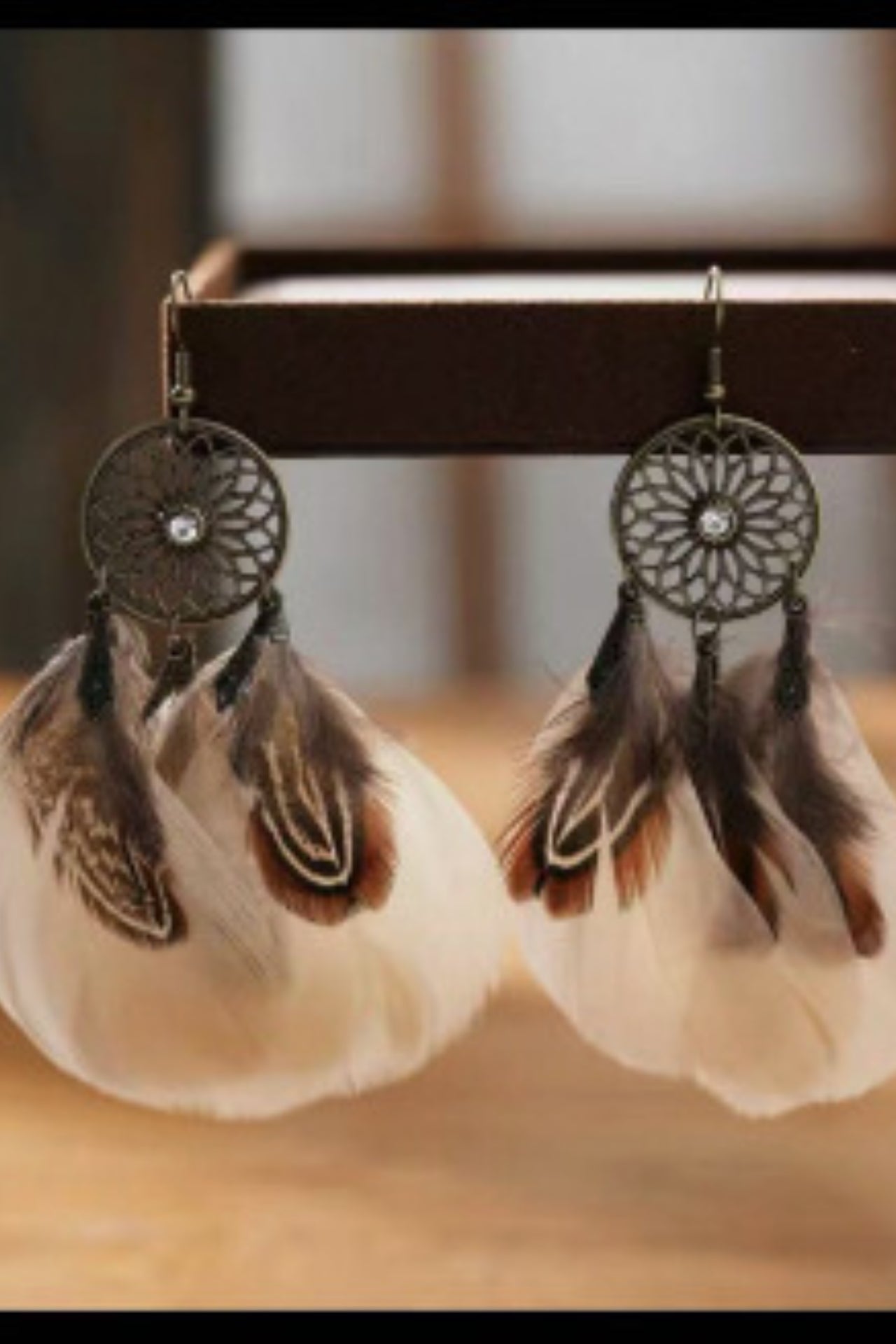 Tassel Feather Boho Vintage Earings Main image