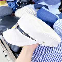 Subculture Rivet Spider PU Baseball Hat