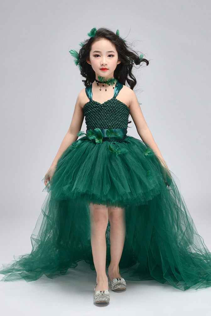 Forest Princess Dress Kid Halloween Main image