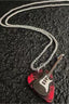 Punk Rock Guitar Pick Necklace