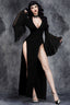 Halloween Gothic Lace Split Bell Sleeve Dress