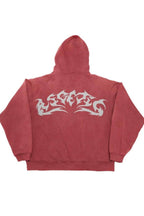 Tribal Graphic Double Zip Hoodies
